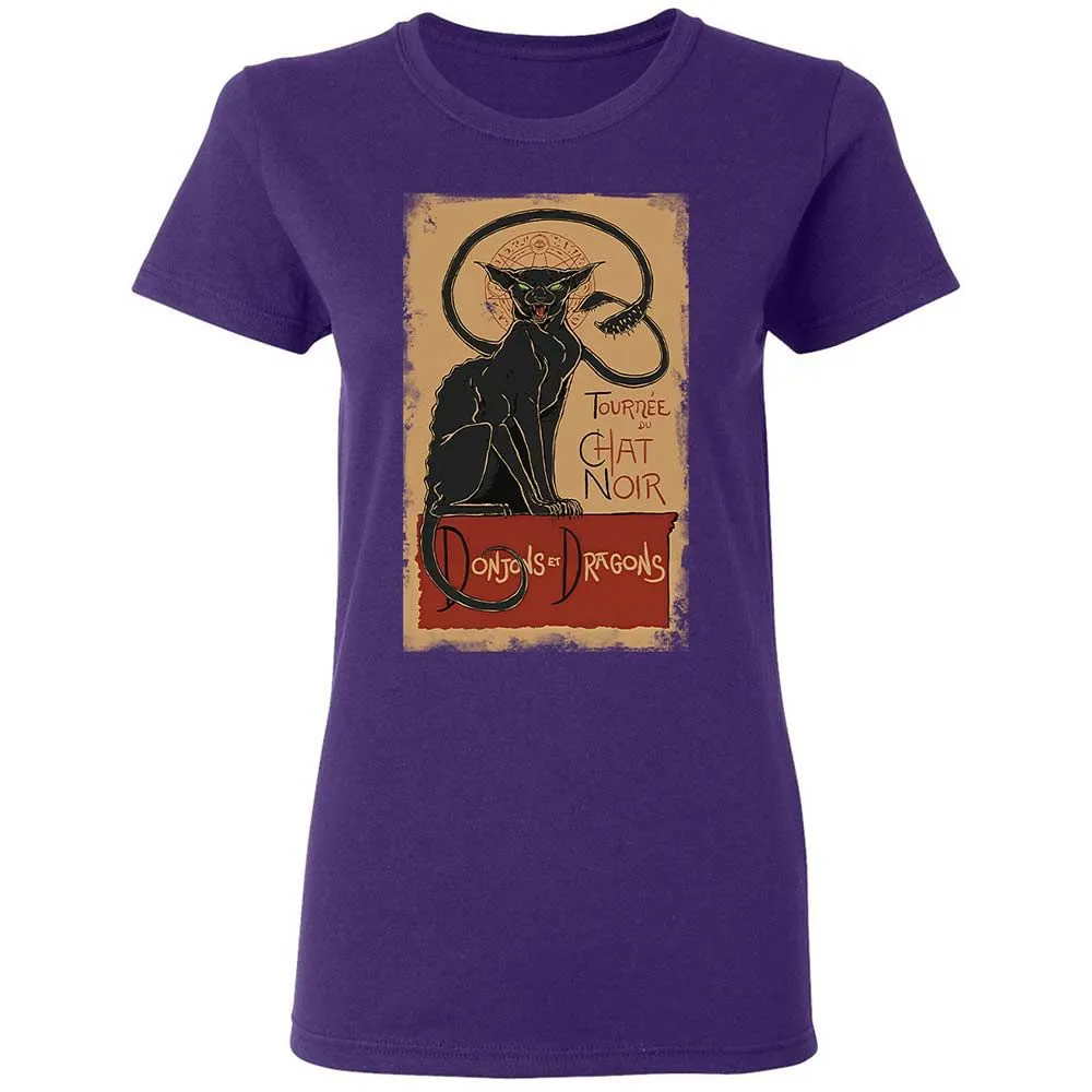 Tournee Du Chat Noir Women's T-Shirt - Purple - 10