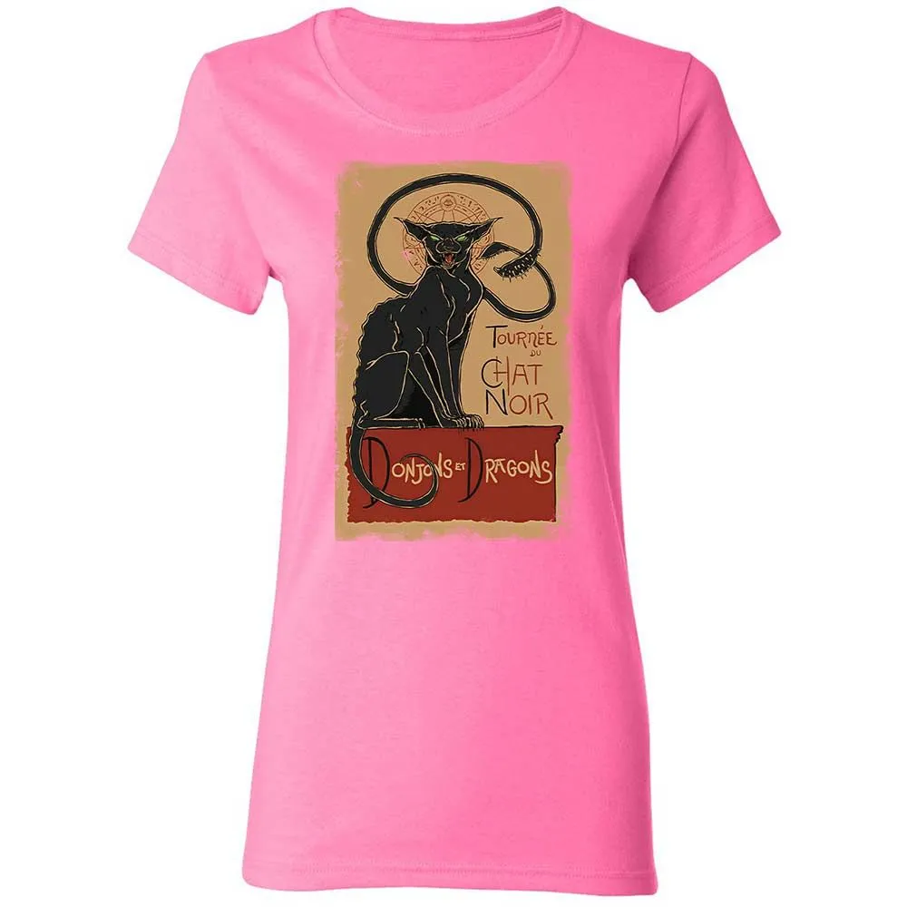 Tournee Du Chat Noir Women's T-Shirt - Azalea - 11