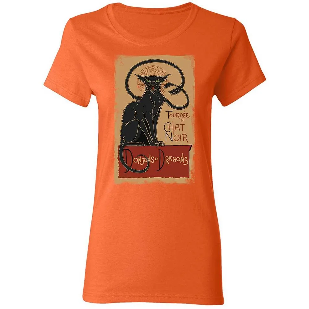 Tournee Du Chat Noir Women's T-Shirt - Orange - 12