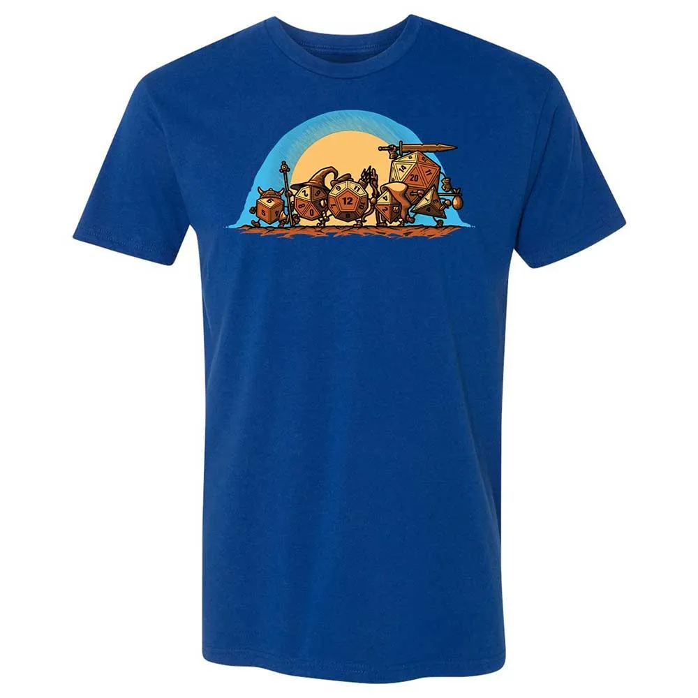 The Fellowship Of The Dice Premium Unisex T-Shirt - Royal - 4