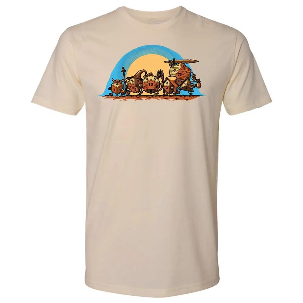 The Fellowship Of The Dice Premium Unisex T-Shirt - Cream - 20