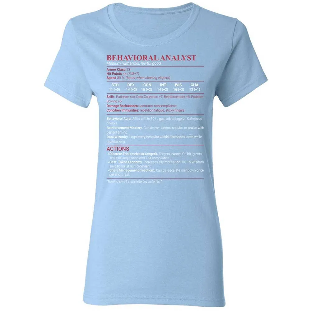 Behavioral Analyst - Light Blue - 13