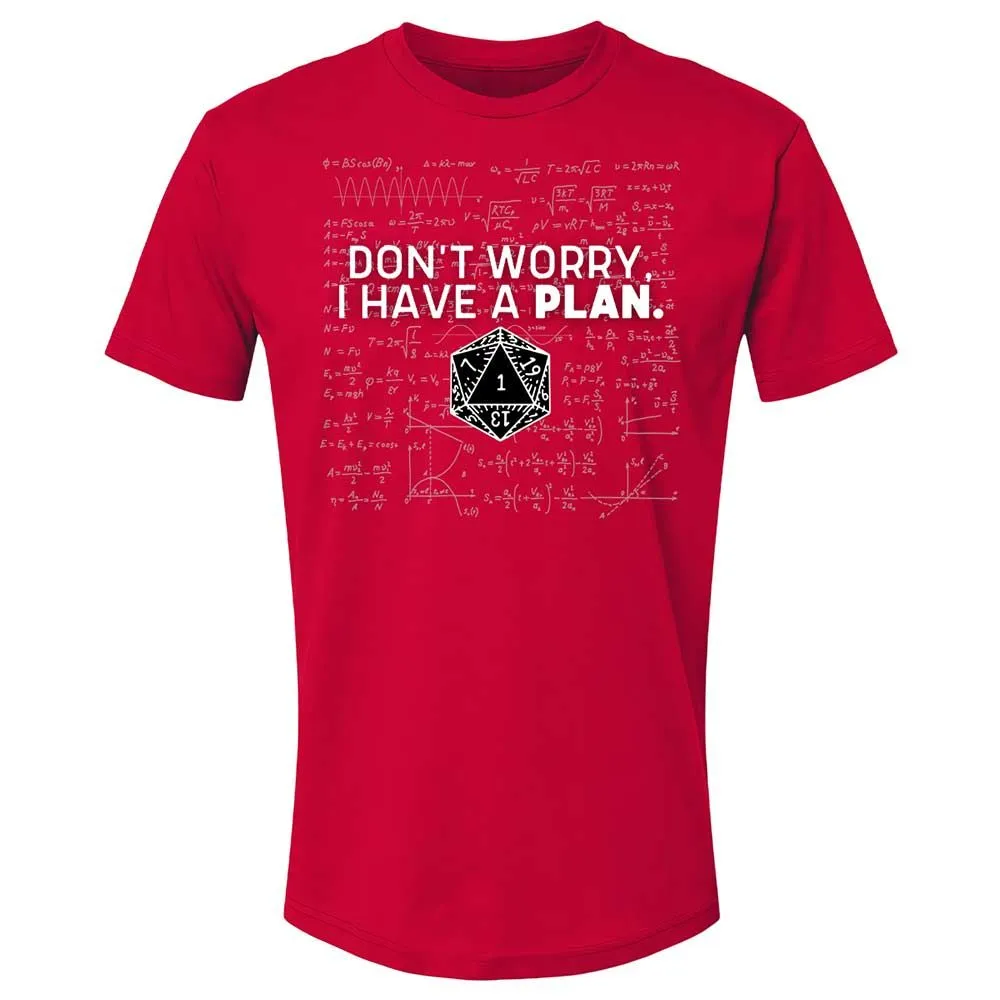 Dont Worry I Have A Plan Premium Unisex T-Shirt - Red - 9