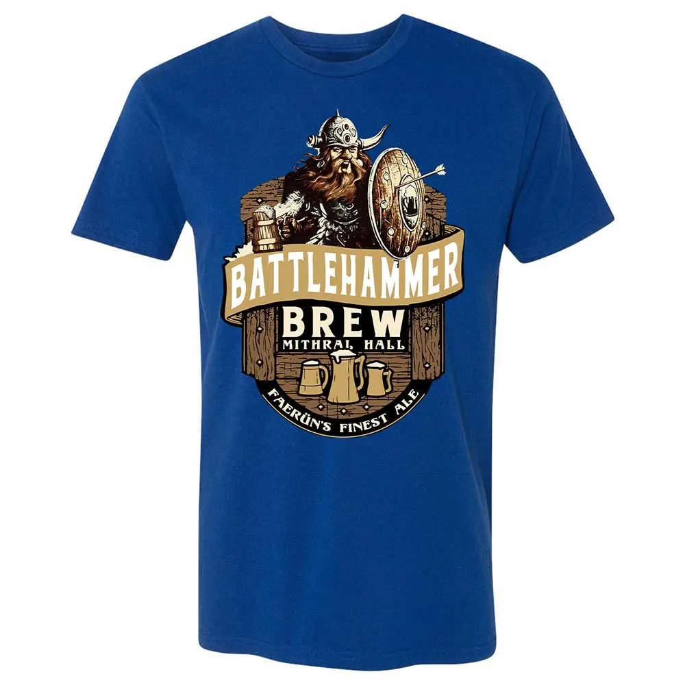 Battlehammer Brew Premium Unisex T-Shirt - Royal - 4
