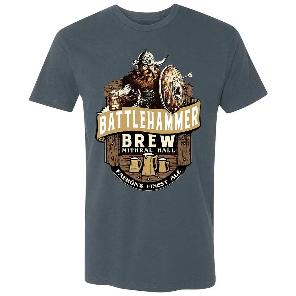 Battlehammer Brew Premium Unisex T-Shirt - Indigo - 12