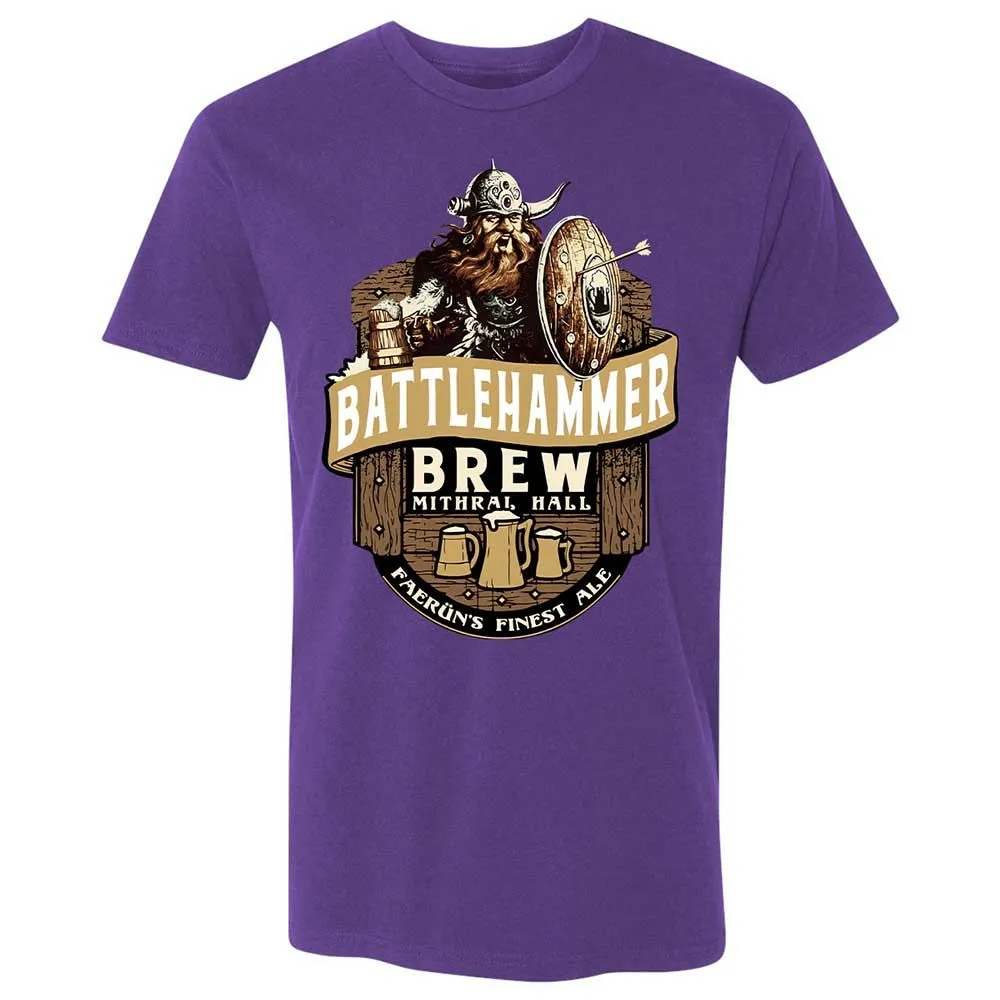 Battlehammer Brew Premium Unisex T-Shirt - Purple Rush - 14
