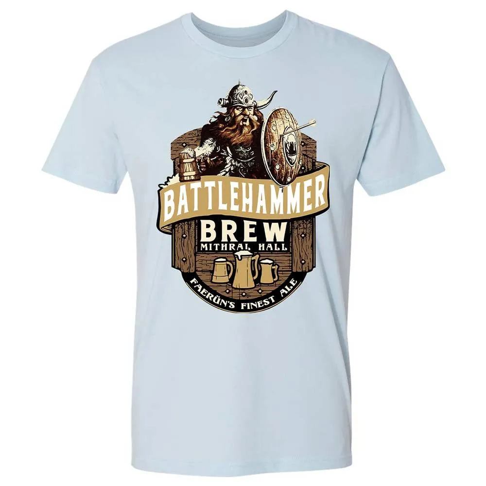 Battlehammer Brew Premium Unisex T-Shirt - Light Blue - 21