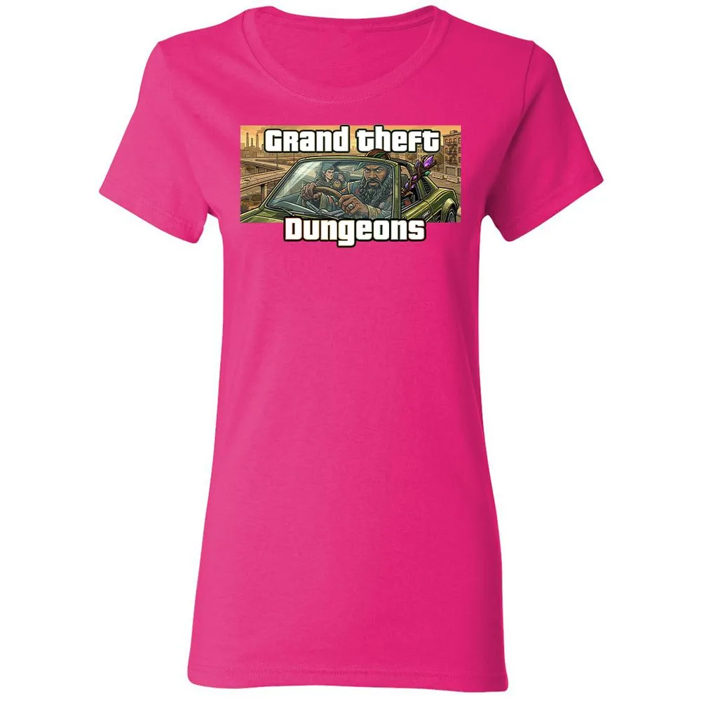 Grand Theft Dungeons Women's T-Shirt - Heliconia - 5