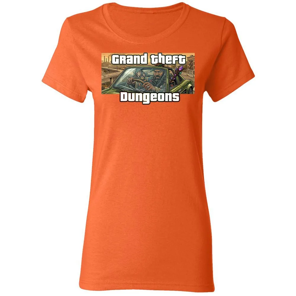 Grand Theft Dungeons Women's T-Shirt - Orange - 12