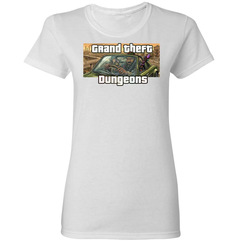 Grand Theft Dungeons Women's T-Shirt - White - 15