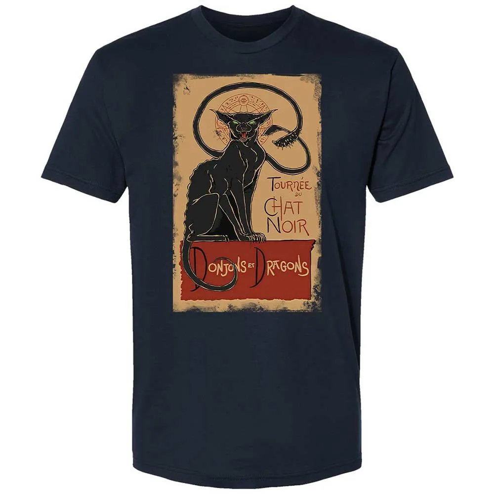 Tournee Du Chat Noir Premium Unisex T-Shirt - Midnight Navy - 2