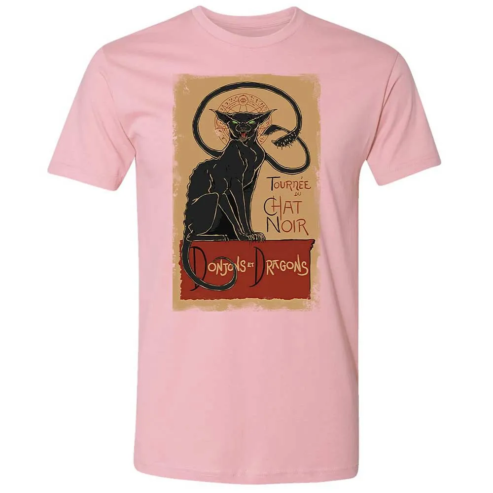 Tournee Du Chat Noir Premium Unisex T-Shirt - Light Pink - 16