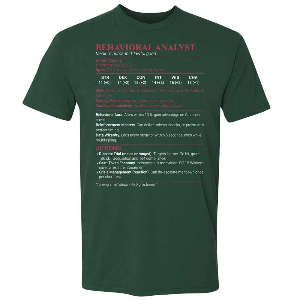 Behavioral Analyst - Forest Green - 3