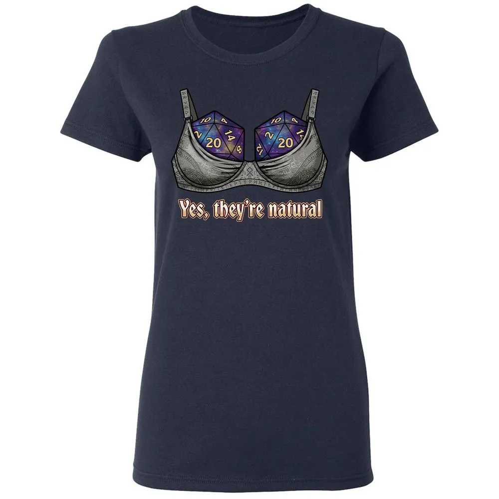 They Are Natural Nat20 Women's T-Shirt - Navy - 2