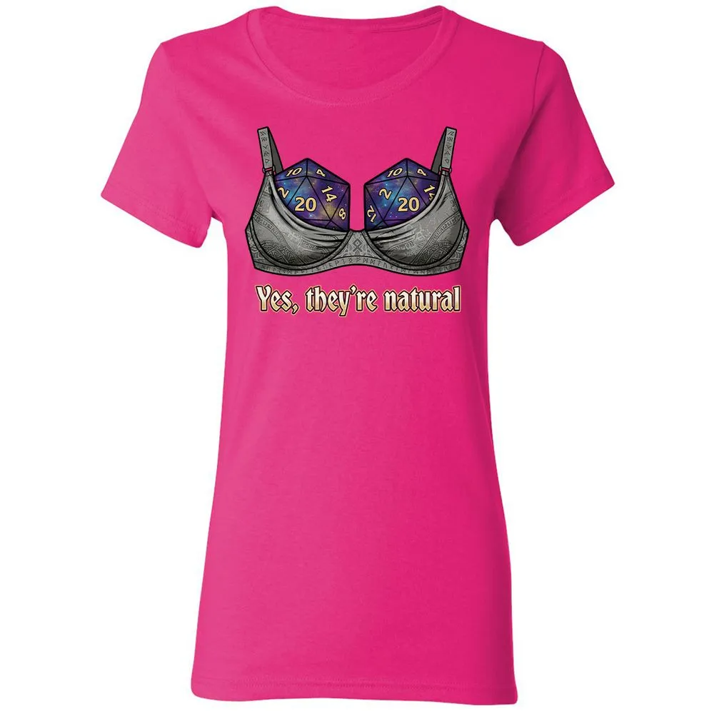 They Are Natural Nat20 Women's T-Shirt - Heliconia - 5