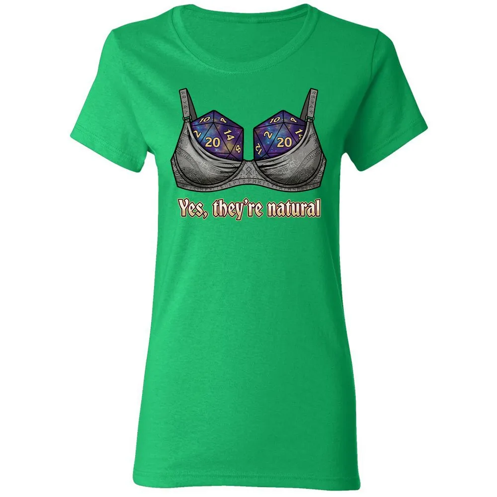 They Are Natural Nat20 Women's T-Shirt - Irish Green - 7