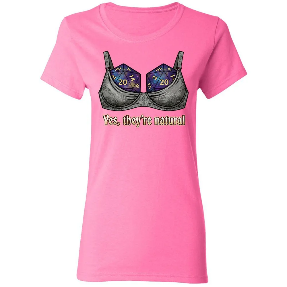 They Are Natural Nat20 Women's T-Shirt - Azalea - 11
