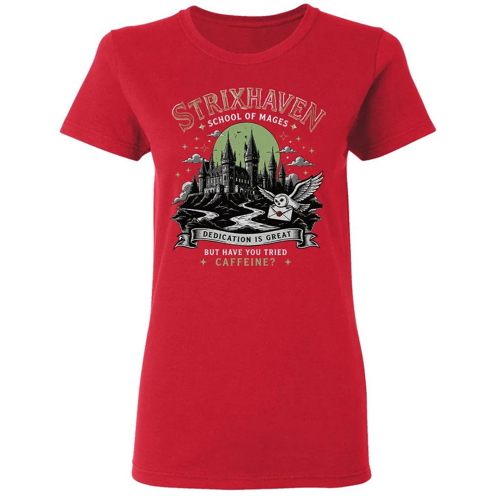 Strixhaven - School Of Mages Women's T-Shirt - Red - 9