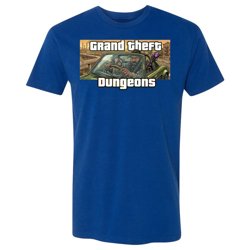 Grand Theft Dungeons Premium Unisex T-Shirt - Royal - 4