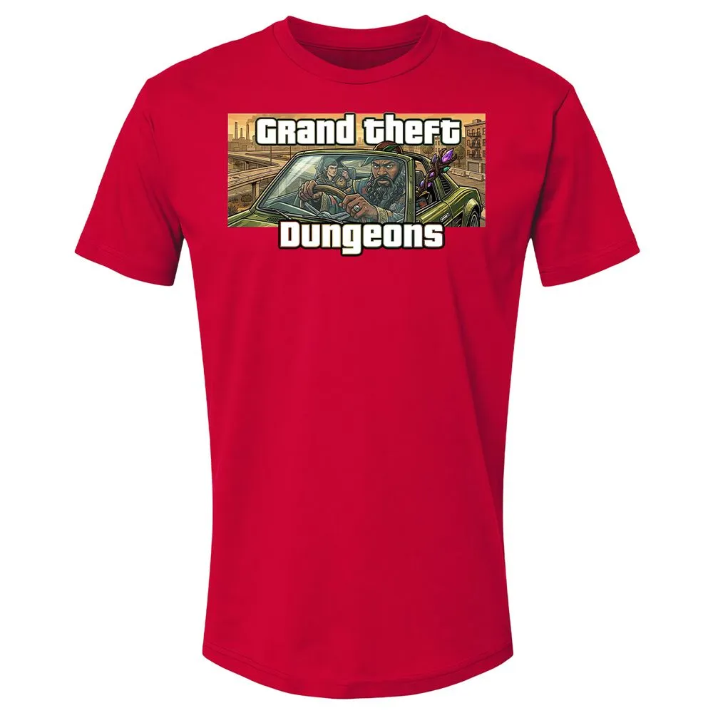 Grand Theft Dungeons Premium Unisex T-Shirt - Red - 9