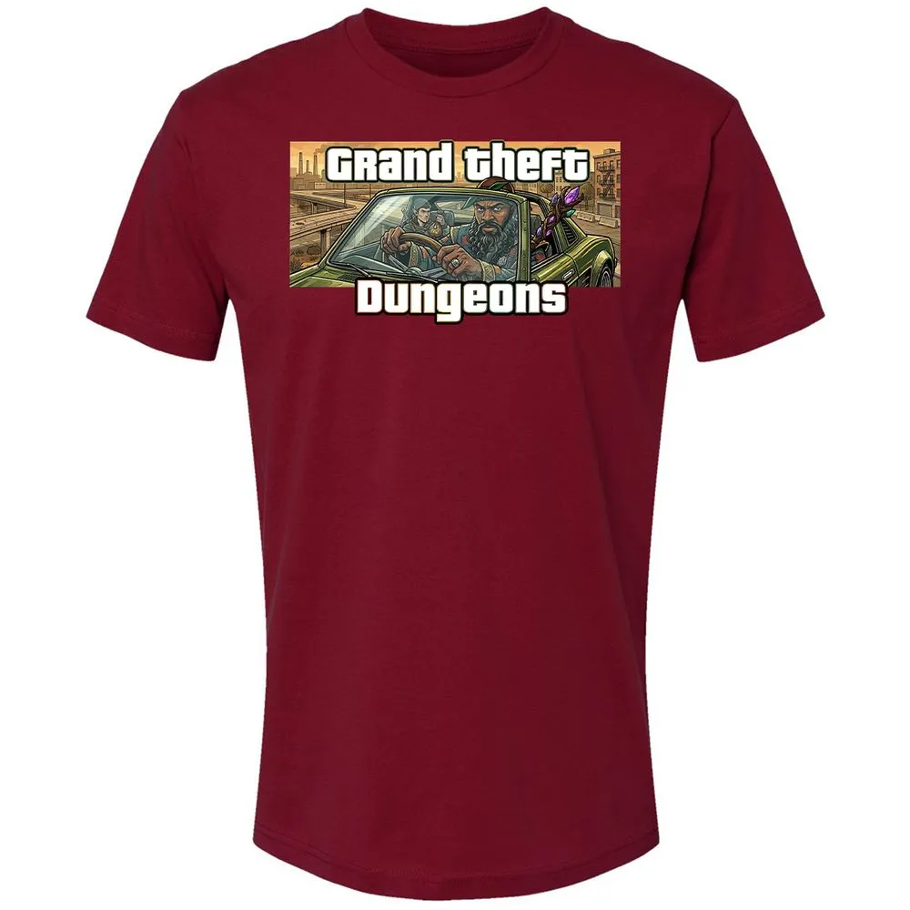 Grand Theft Dungeons Premium Unisex T-Shirt - Cardinal - 11