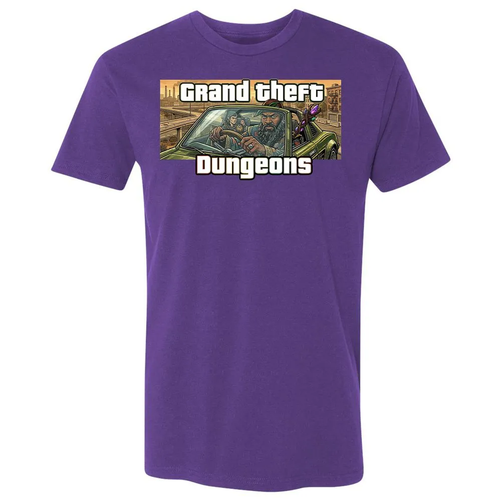 Grand Theft Dungeons Premium Unisex T-Shirt - Purple Rush - 14