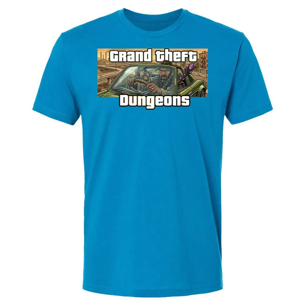 Grand Theft Dungeons Premium Unisex T-Shirt - Turquoise - 15