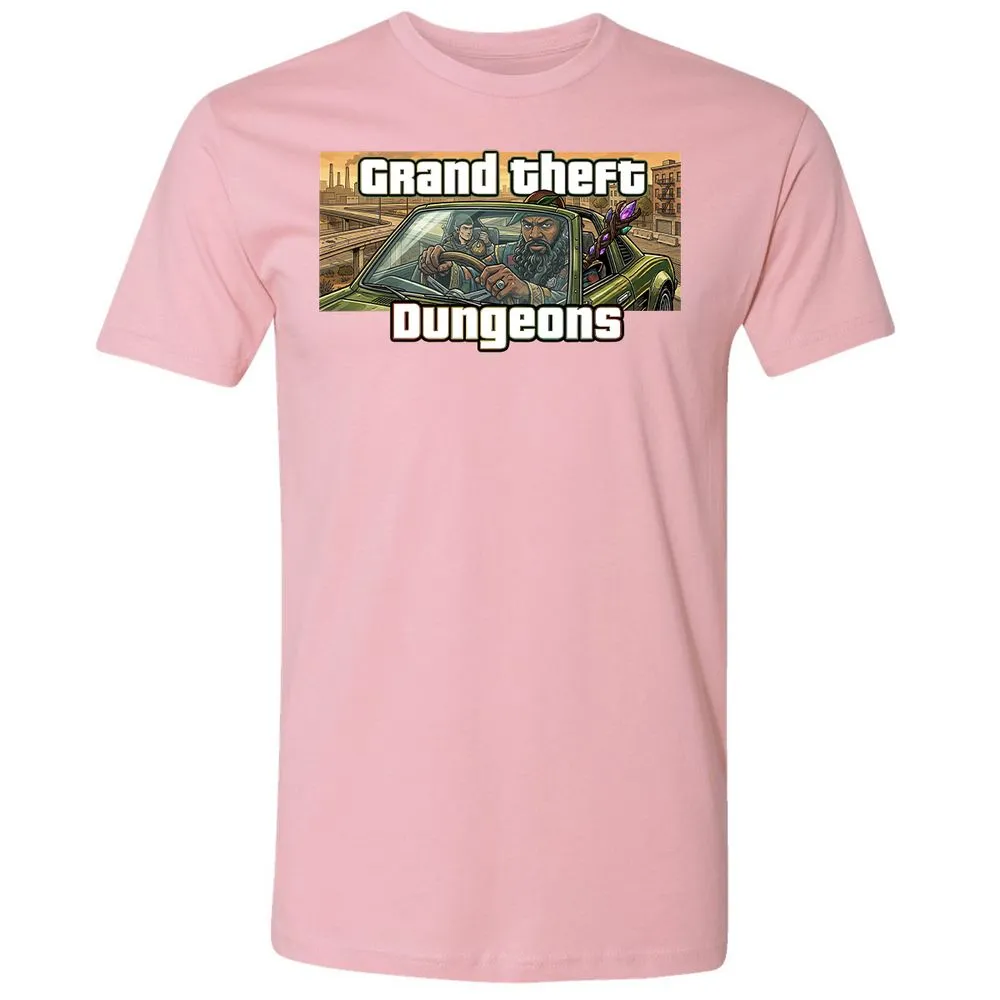 Grand Theft Dungeons Premium Unisex T-Shirt - Light Pink - 16