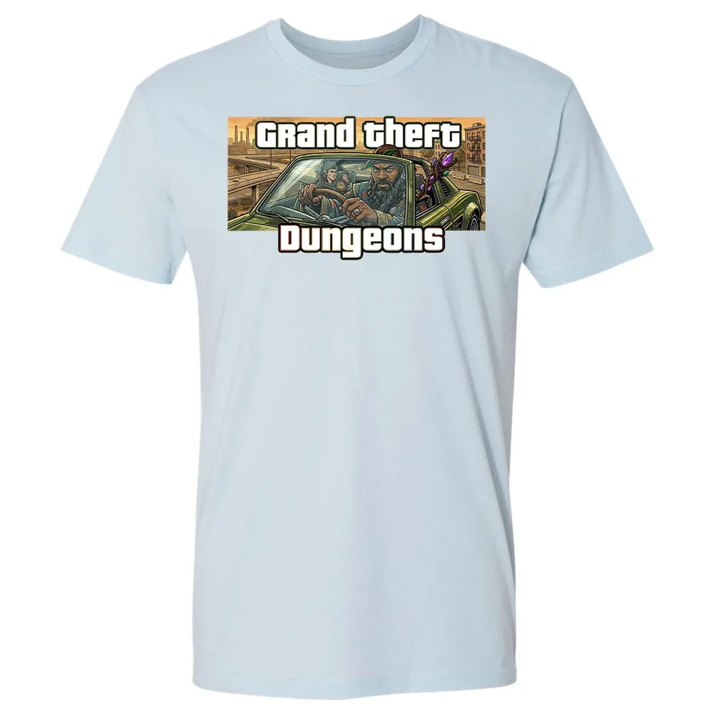 Grand Theft Dungeons Premium Unisex T-Shirt - Light Blue - 21