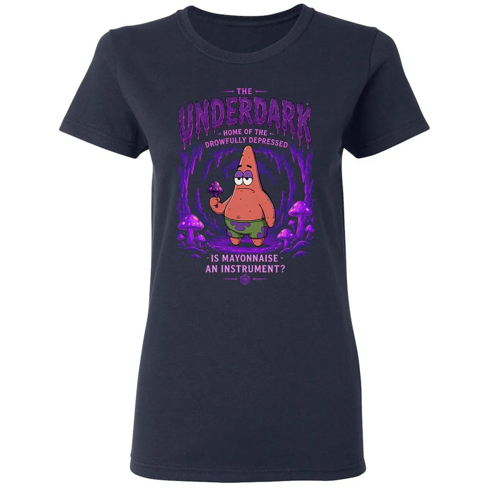 The Underdark Women's T-Shirt - Navy - 2