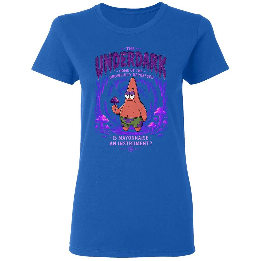 The Underdark Women's T-Shirt - Royal - 3