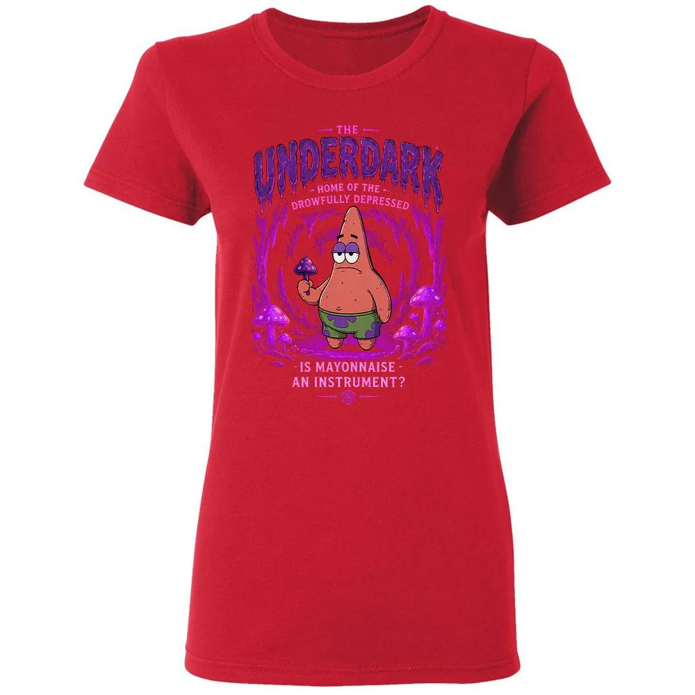 The Underdark Women's T-Shirt - Red - 9