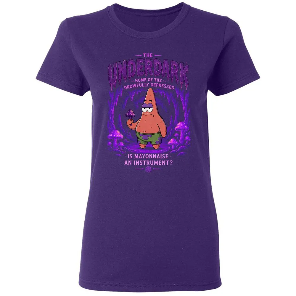 The Underdark Women's T-Shirt - Purple - 10