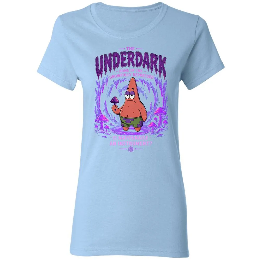 The Underdark Women's T-Shirt - Light Blue - 13