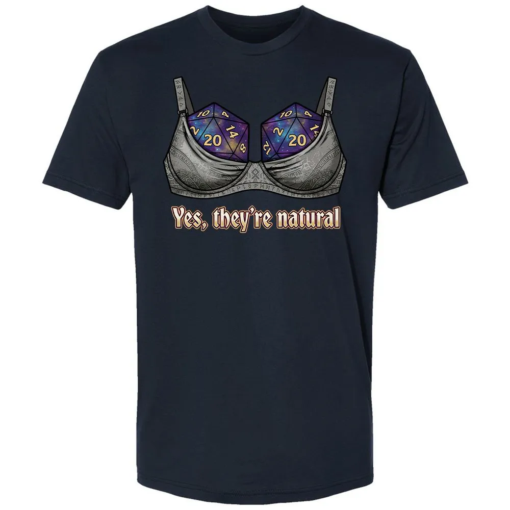 They Are Natural Nat20 Premium Unisex T-Shirt - Midnight Navy - 2