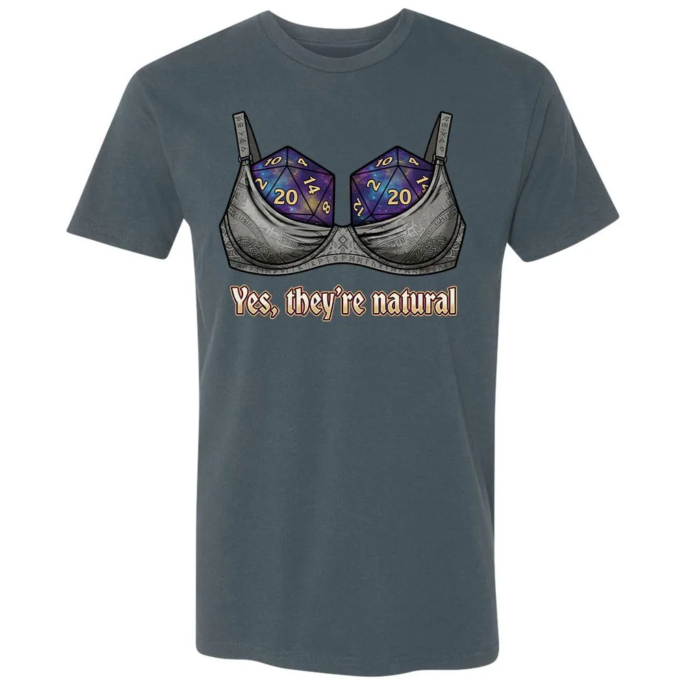 They Are Natural Nat20 Premium Unisex T-Shirt - Indigo - 12