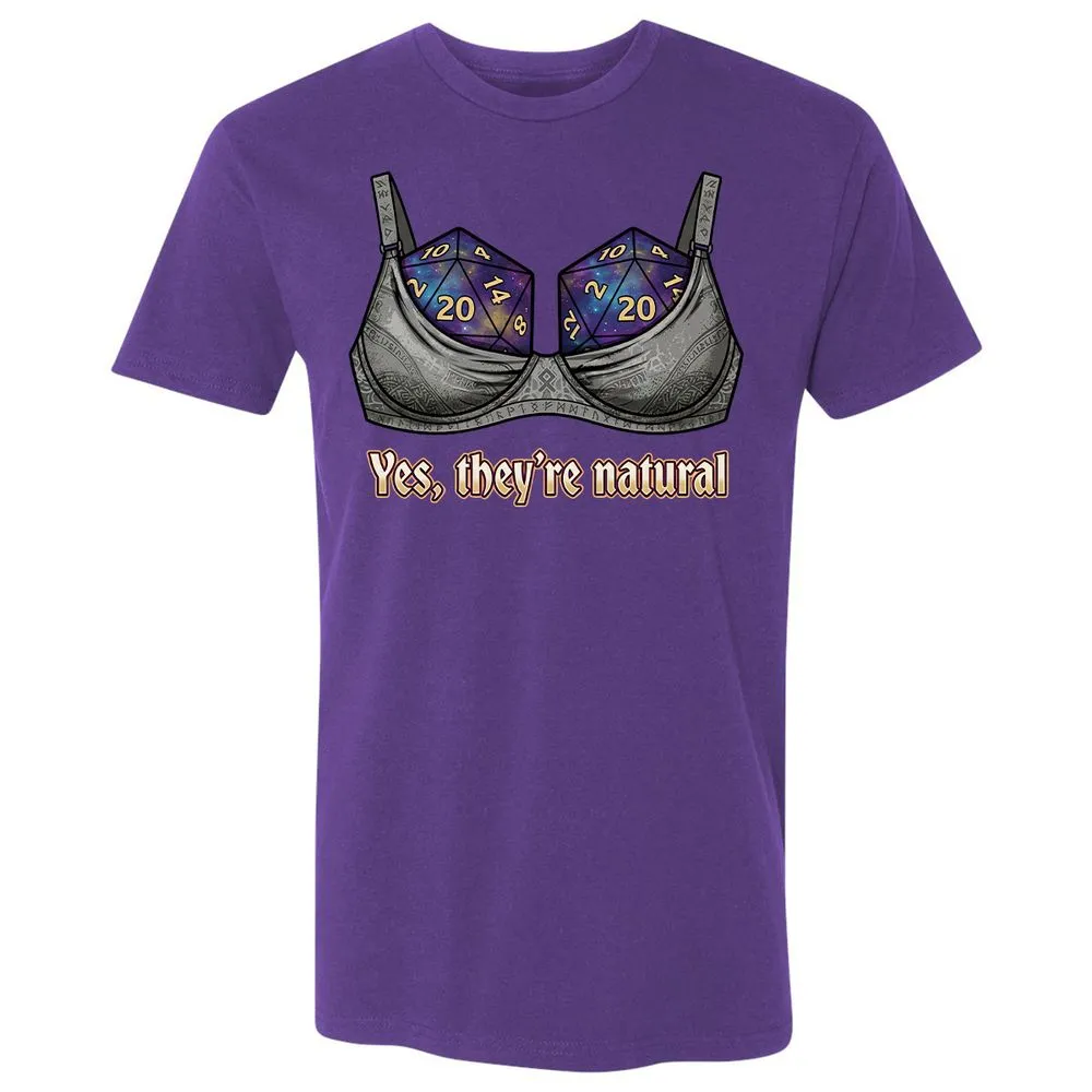 They Are Natural Nat20 Premium Unisex T-Shirt - Purple Rush - 14