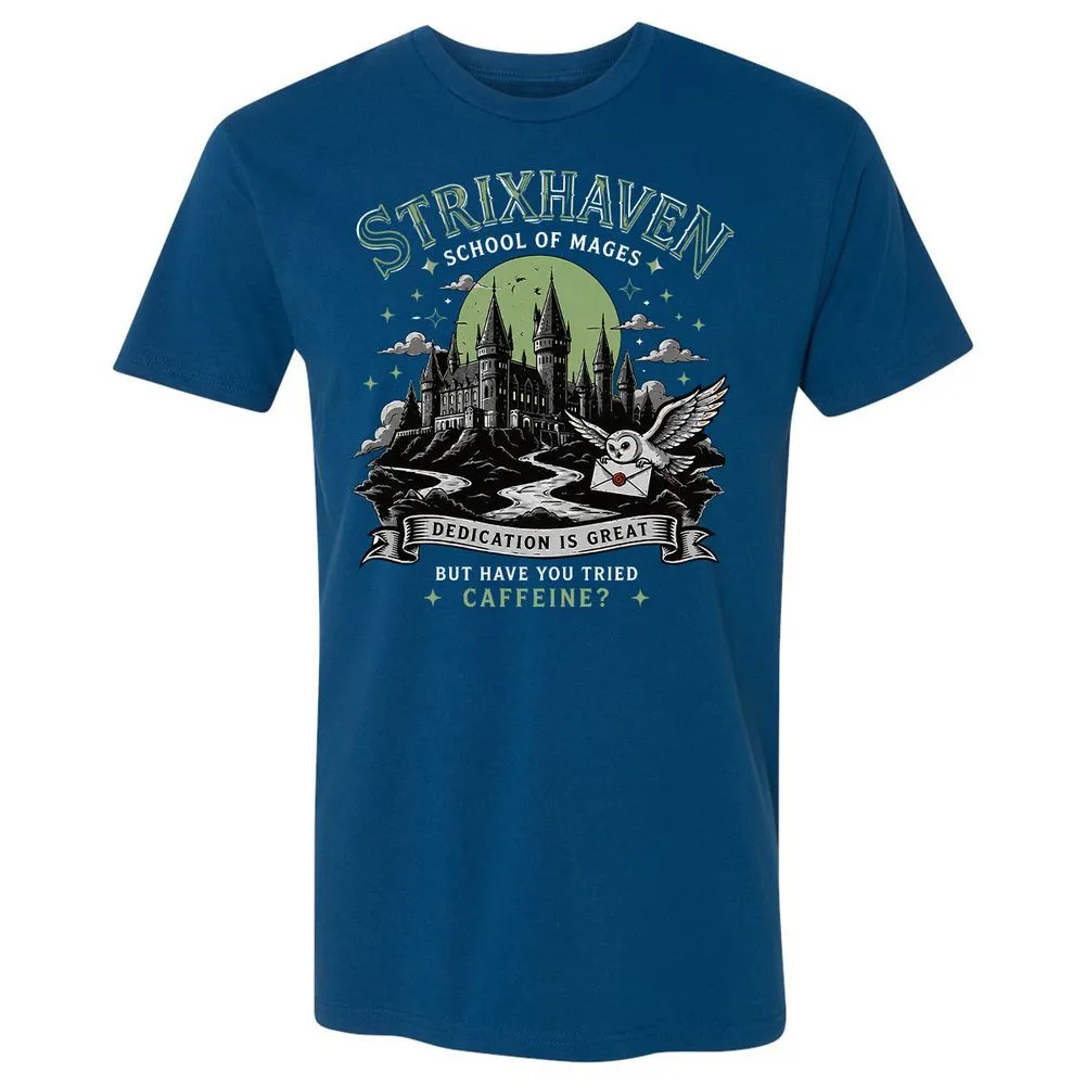 Strixhaven - School Of Mages Premium Unisex T-Shirt - Cool Blue - 5