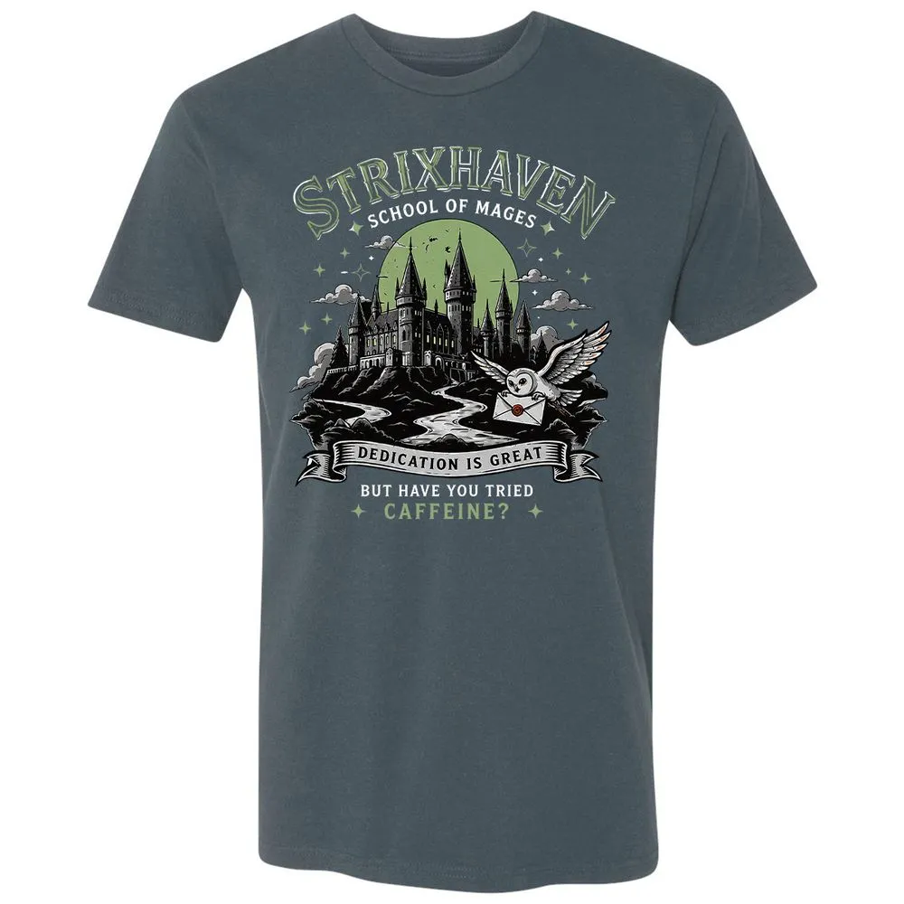 Strixhaven - School Of Mages Premium Unisex T-Shirt - Indigo - 12