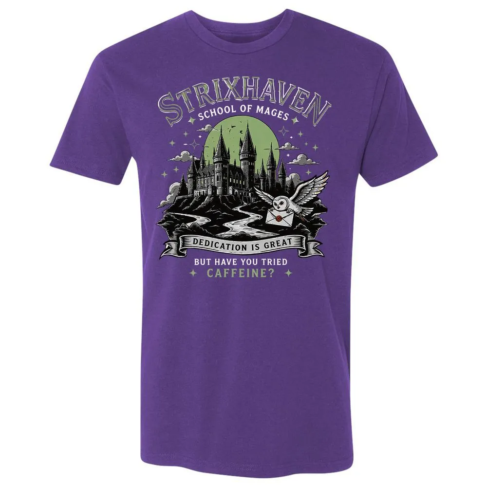 Strixhaven - School Of Mages Premium Unisex T-Shirt - Purple Rush - 14
