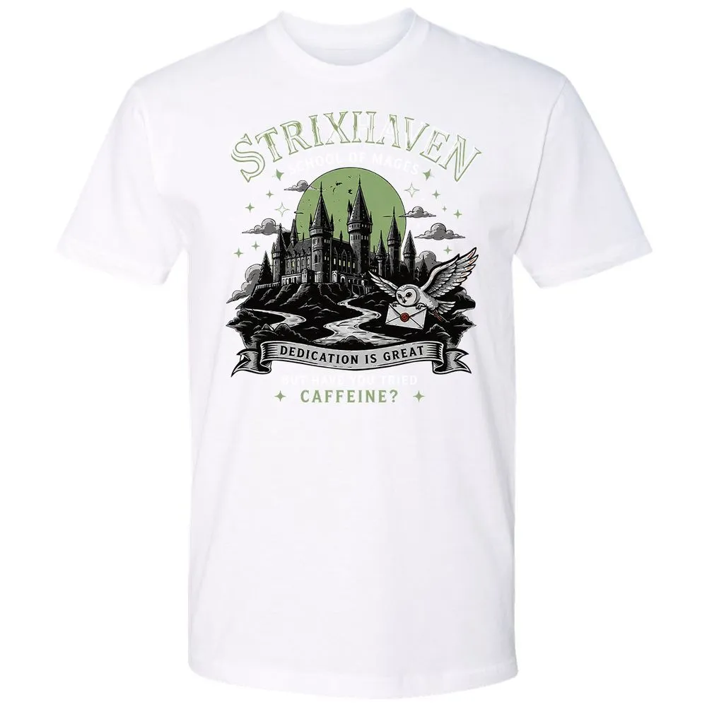 Strixhaven - School Of Mages Premium Unisex T-Shirt - White - 17