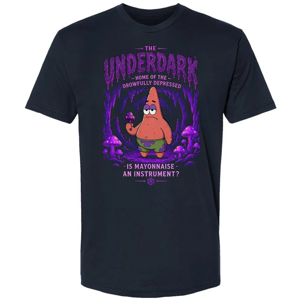 The Underdark Premium Unisex T-Shirt - Midnight Navy - 2