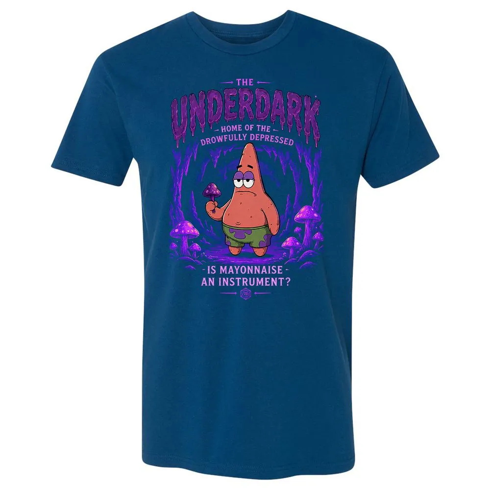 The Underdark Premium Unisex T-Shirt - Cool Blue - 5