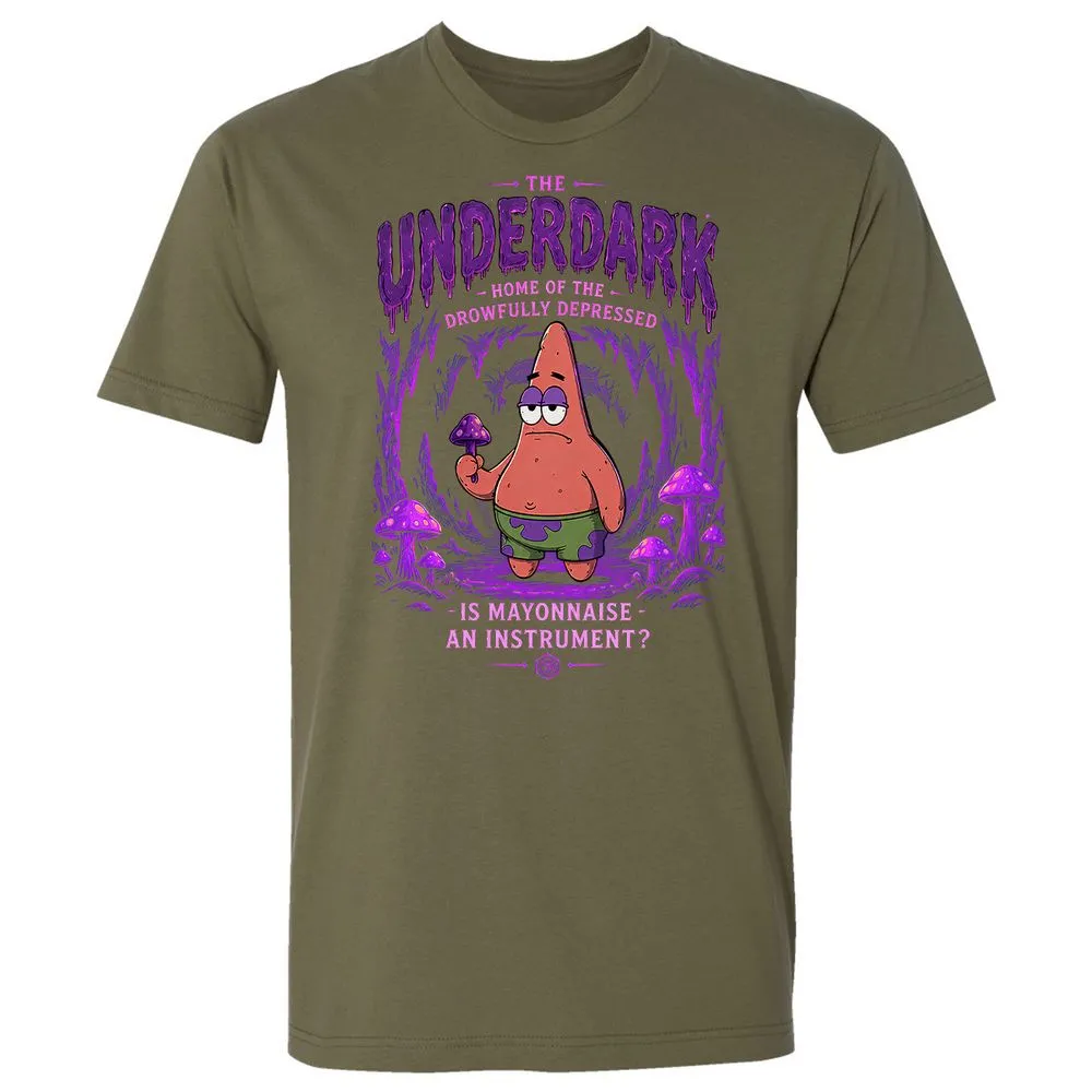 The Underdark Premium Unisex T-Shirt - Military Green - 8