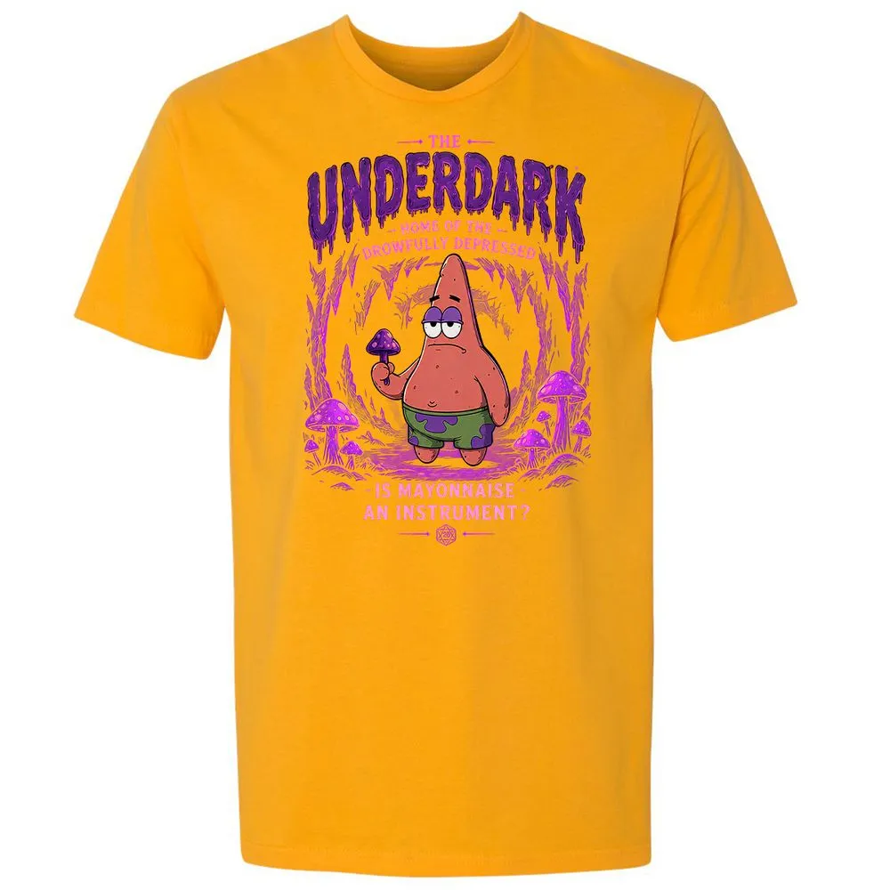 The Underdark Premium Unisex T-Shirt - Gold - 18