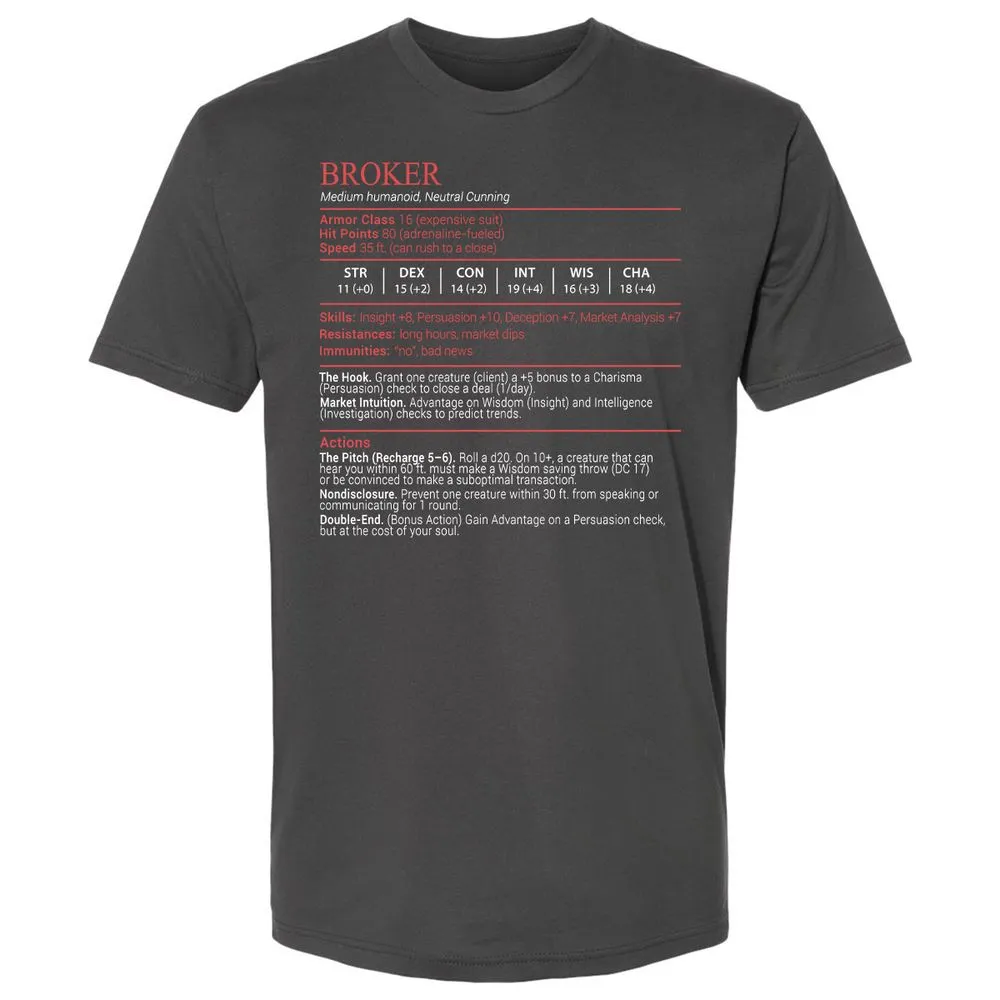 Broker Stats Block - Heavy Metal - 7