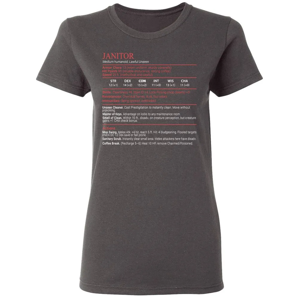 Janitor Stats Block - Charcoal - 4