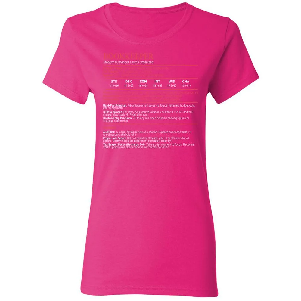 Bookkeepper Stats Block - Heliconia - 5