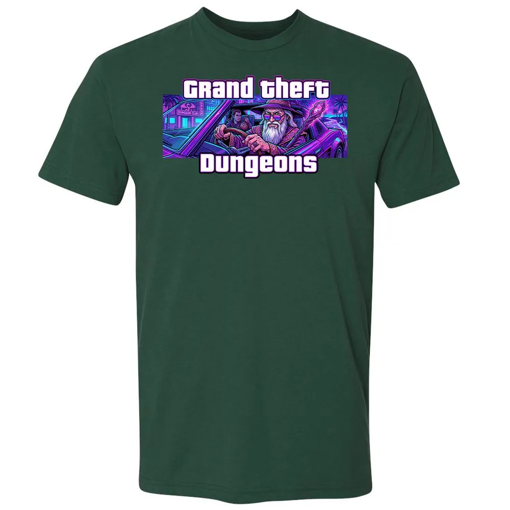 Grand Theft Dungeons Miami - Forest Green - 3