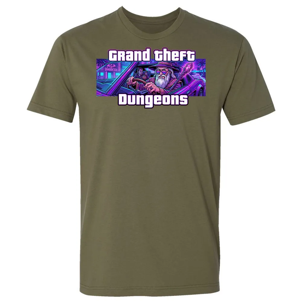 Grand Theft Dungeons Miami - Military Green - 8